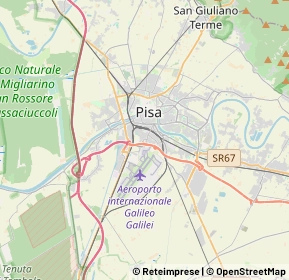 Mappa 56100 Pisa PI, Italia (4.2295)
