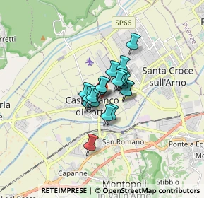 Mappa Via Tabellata, 56022 Castelfranco di Sotto PI, Italia (0.84)
