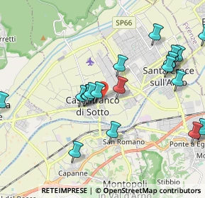 Mappa Via Tabellata, 56022 Castelfranco di Sotto PI, Italia (2.2865)