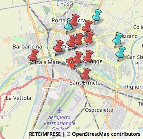 Mappa Via Alessandro da Morrona, 56121 Pisa PI, Italia (1.64067)