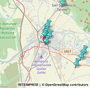 Mappa Via Alessandro da Morrona, 56121 Pisa PI, Italia (4.00273)