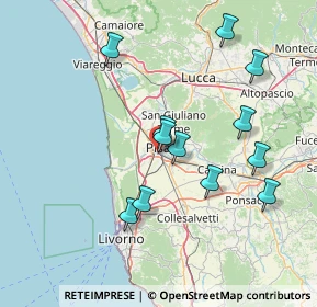 Mappa Via Alessandro da Morrona, 56121 Pisa PI, Italia (14.79583)