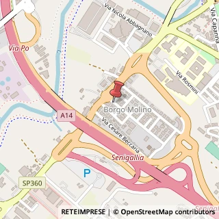 Mappa Via G. Vico, 7, 60019 Senigallia, Ancona (Marche)