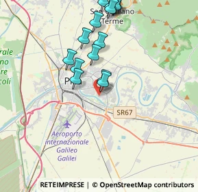 Mappa Via Umbria, 56124 Pisa PI, Italia (4.53125)