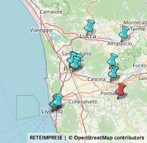 Mappa Via Maccatella, 56124 Pisa PI, Italia (14.55933)