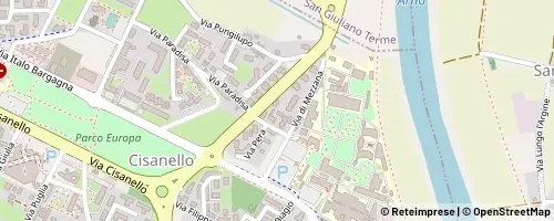 Mappa Pisa