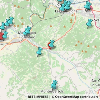 Mappa SPdel Virginio, 50055 Lastra a Signa FI, Italia (7.0475)