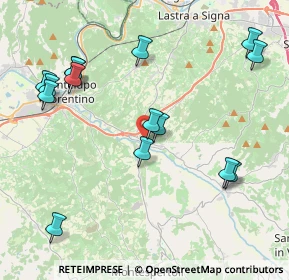 Mappa Piazza del Popolo, 50055 Lastra a Signa FI, Italia (4.75733)