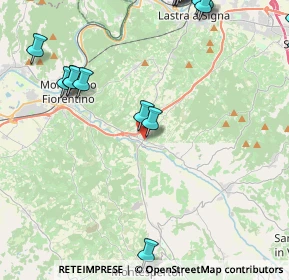 Mappa Piazza del Popolo, 50055 Lastra a Signa FI, Italia (6.6705)