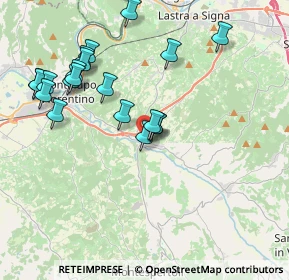 Mappa Piazza del Popolo, 50055 Lastra a Signa FI, Italia (4.1275)