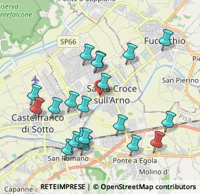 Mappa Via degli Orti, 56029 Santa Croce sull'Arno PI, Italia (2.0665)