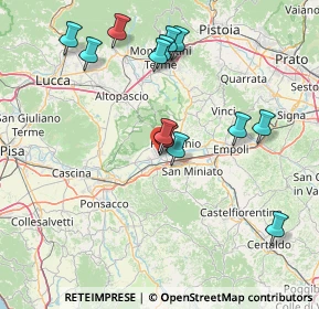 Mappa Via G. Dossetti, 56029 Santa Croce sull'Arno PI, Italia (16.19692)