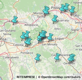 Mappa Via G. Dossetti, 56029 Santa Croce sull'Arno PI, Italia (16.1985)