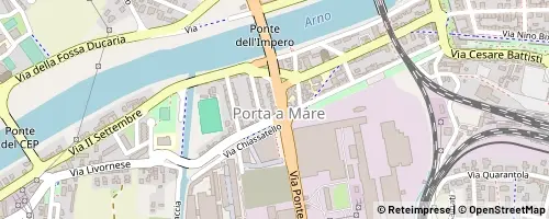 Mappa Pisa