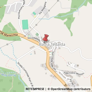 Mappa Via Maggiore,  1, 52032 Badia Tedalda, Arezzo (Toscana)