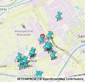 Mappa Viale dell'Industria, 56029 Castelfranco di Sotto PI, Italia (1.07316)