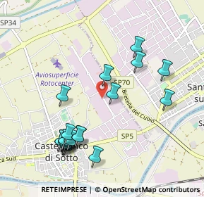 Mappa Viale dell'Industria, 56029 Castelfranco di Sotto PI, Italia (1.1125)