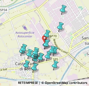 Mappa Viale dell'Industria, 56029 Castelfranco di Sotto PI, Italia (0.9155)