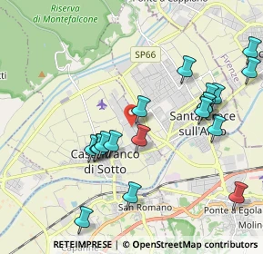 Mappa Viale dell'Industria, 56029 Castelfranco di Sotto PI, Italia (2.287)