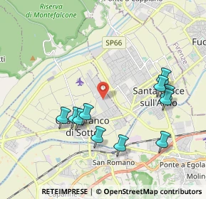 Mappa Viale dell'Industria, 56029 Castelfranco di Sotto PI, Italia (2.09727)