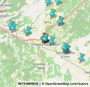 Mappa Via Chiantigiana, 50055 Lastra a Signa FI, Italia (2.0095)