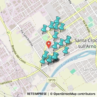 Mappa Via di Ripa, 56028 Santa Croce sull'Arno PI, Italia (0.354)