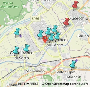 Mappa Via di Ripa, 56028 Santa Croce sull'Arno PI, Italia (1.88545)