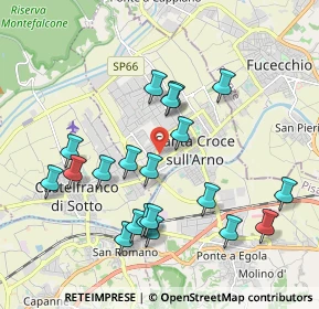 Mappa Via di Ripa, 56028 Santa Croce sull'Arno PI, Italia (2.0265)