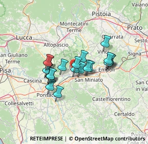 Mappa Via di Ripa, 56028 Santa Croce sull'Arno PI, Italia (10.148)