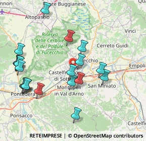 Mappa Via di Ripa, 56028 Santa Croce sull'Arno PI, Italia (8.9655)