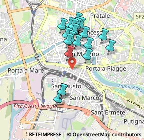 Mappa Via Cristoforo Colombo, 56125 Pisa PI, Italia (0.839)