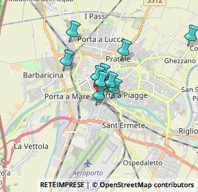 Mappa Via Cristoforo Colombo, 56125 Pisa PI, Italia (1.49636)