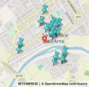 Mappa Via Angelo Puccioni, 56029 Santa Croce sull'Arno PI, Italia (0.4115)