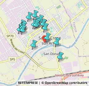 Mappa Via Angelo Puccioni, 56029 Santa Croce sull'Arno PI, Italia (0.872)
