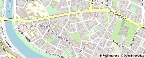 Mappa Pisa