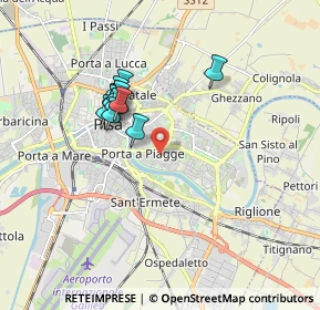 Mappa Via Liguria, 56124 Pisa PI, Italia (1.51091)