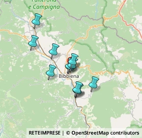 Mappa Via della Verna, 52011 Bibbiena AR, Italia (5.26)