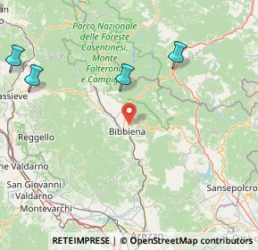 Mappa Via della Verna, 52011 Bibbiena AR, Italia (39.37167)