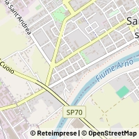 Kartta Santa Croce sull'Arno