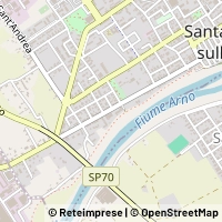 Mapa Santa Croce sull'Arno