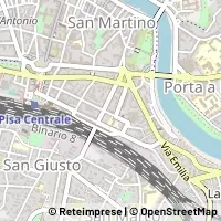 Map Pisa