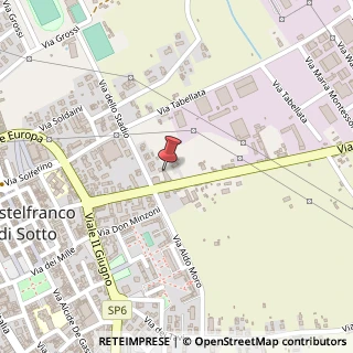 Mappa Via dello Stadio, 16, 56022 Castelfranco di Sotto, Pisa (Toscana)
