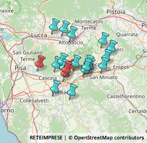 Mappa Via S. Michele, 56020 Santa Maria A Monte PI, Italia (9.951)