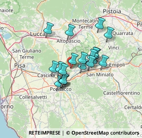Mappa Via S. Michele, 56020 Santa Maria A Monte PI, Italia (10.191)