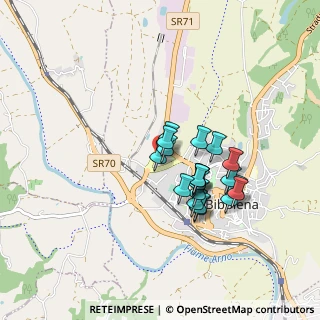 Mappa Via Rignano, 52011 Bibbiena AR, Italia (0.711)
