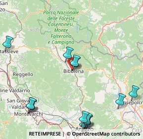 Mappa Via Rignano, 52011 Bibbiena AR, Italia (22.26857)