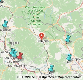 Mappa Via Rignano, 52011 Bibbiena AR, Italia (34.38563)