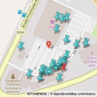 Mappa Via Regnano, 52011 Bibbiena AR, Italia (0.07655)