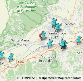 Mappa Via Solferino, 56022 Castelfranco di Sotto PI, Italia (4.24615)