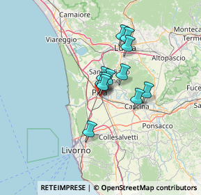 Mappa Via Giovanni Conti, 56121 Pisa PI, Italia (8.6375)